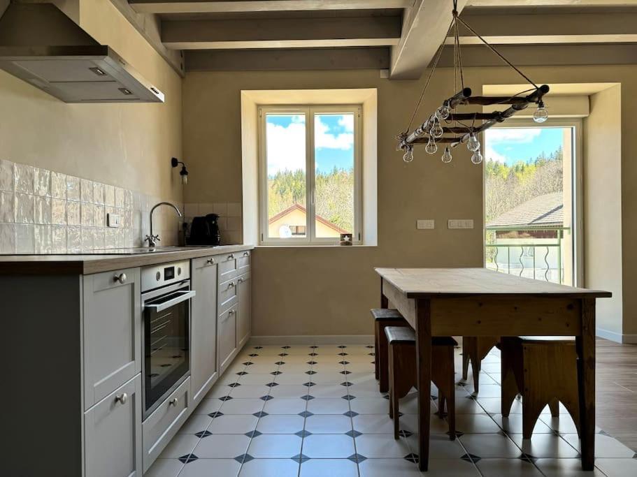 Chic & Champetre Au Coeur Du Haut-Jura Lamoura Exterior foto